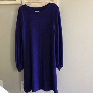 Lou & Grey Oh So Soft Royal Blue Dress